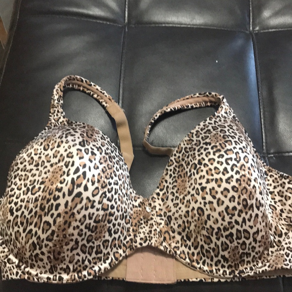 38DD leopard print bra